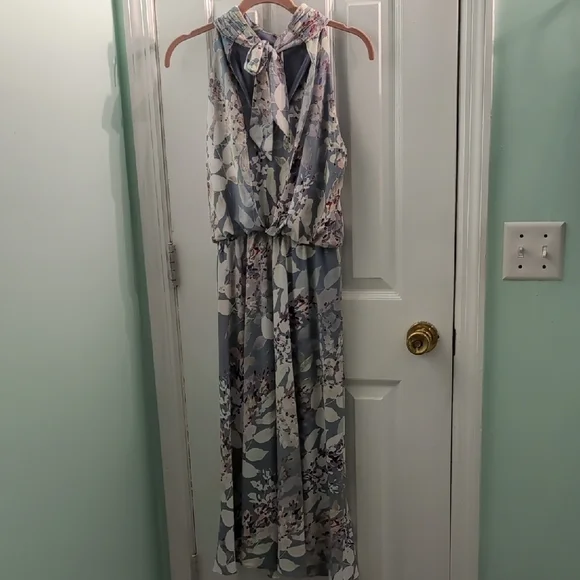 Adrianna Papell Multicolor Floral Dress - Picture 3 of 8